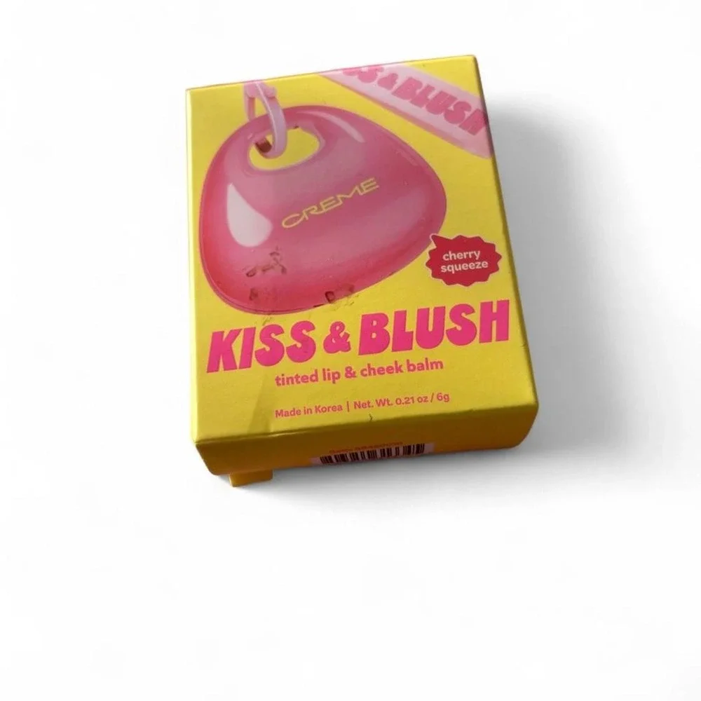 Crème Shop Kiss & Blush Tinted Lip & Cheek Balm – Cherry Squeeze 6g